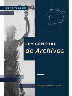 cover image of Ley General de Archivos
